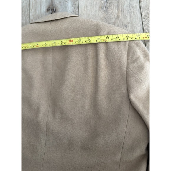 VTG Chaps Ralph Lauren Blazer Mens 42R Tan Beige Camel Hair Jacket Sport Coat - Picture 7 of 11